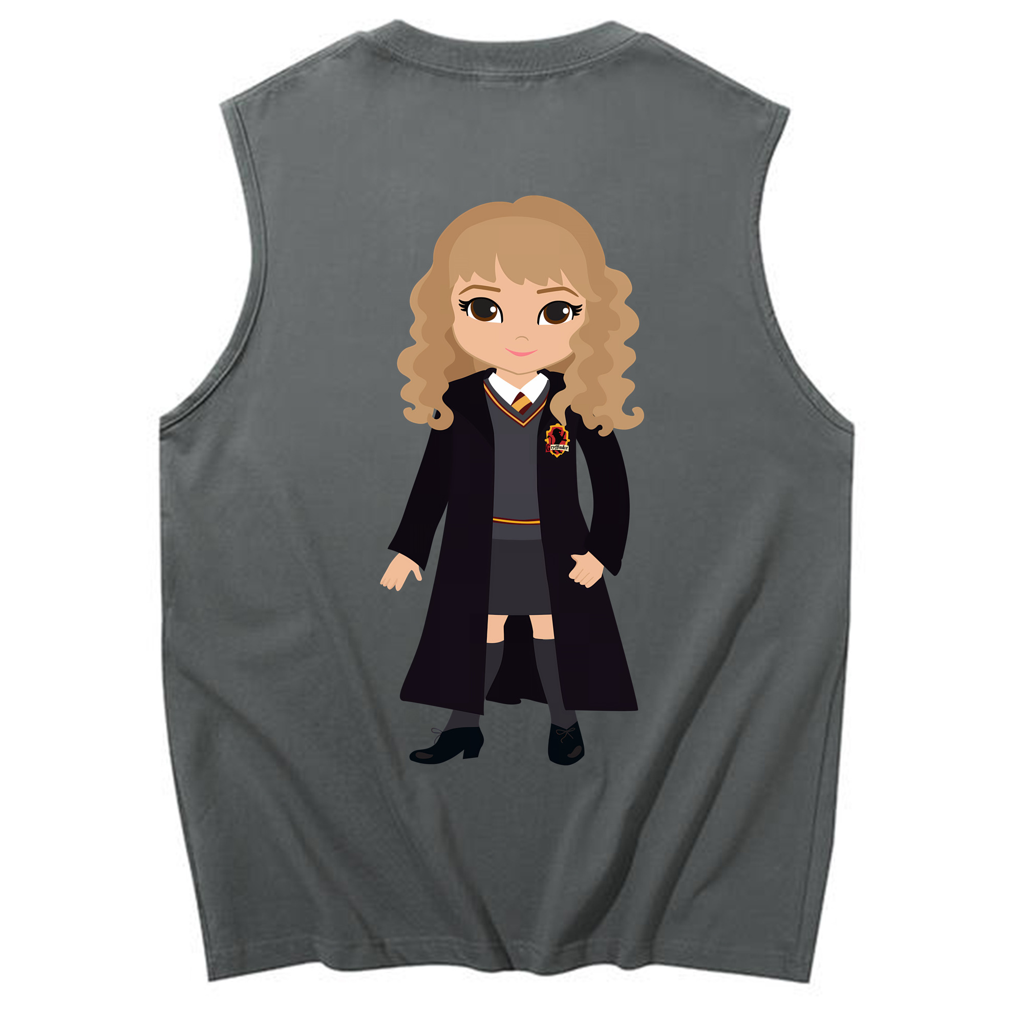 （画像用） Harry Potter ハリー・ポッターシリーズ コットン100％タンクトップ（背面プリント）